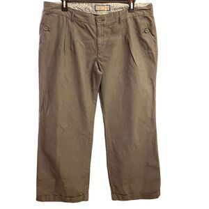 Old Navy‎ Gray and White Pinstripe Cotton Wide Leg Lowest Rise Pants in Size 18